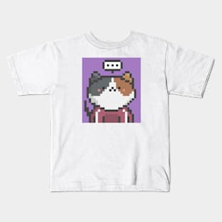 Pixel Cat 147 Kids T-Shirt